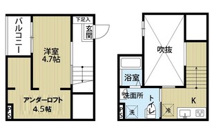 Celeste五女子の物件間取画像